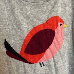 Bird sweater lightly worn